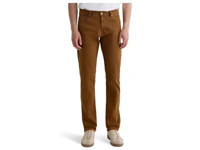 Ag Tellis Modern Slim Corduroy Pants In Brown