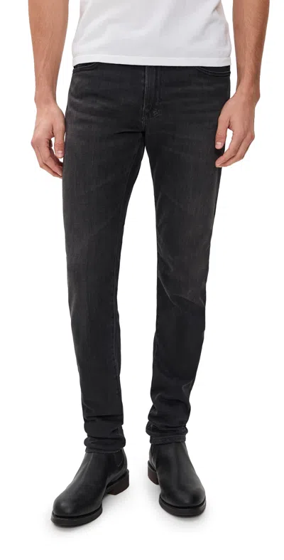 Ag Tellis Modern Slim Denim Jeans 34 Curson In Black
