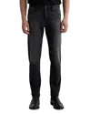 Ag Tellis Modern Slim Fit Jeans In Curson Silver In Black