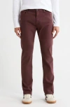 Ag Tellis Modern Slim Pants In Burgundy