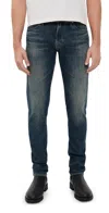 Ag Tellis Modern Slim Thermolite Denim Jeans 34 Gower In Animal Print