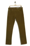 Ag Tellis Slim Fit Corduroy Pants In 1 Year Sulfur Notting Vine