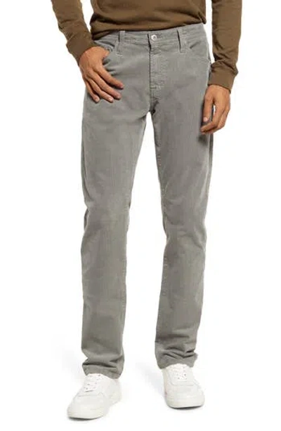 Ag Tellis Slim Fit Corduroy Pants In Light Sterling