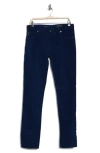 Ag Tellis Slim Fit Corduroy Pants In Sulfur College Navy