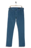 Ag Tellis Slim Fit Corduroy Pants In Sulfur Thousand Seas