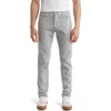 Ag Jamison Check Skinny Chino Pants In Gray