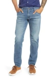 Ag Tellis Slim-fit Stretch-denim Jeans In Aperture