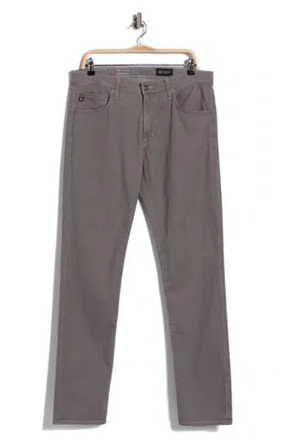 Ag Tellis Slim Fit Stretch Pants In Gray