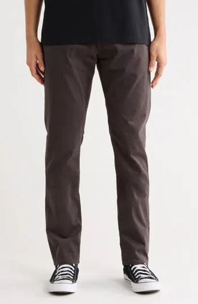 Ag Tellis Slim Fit Stretch Pants In Black