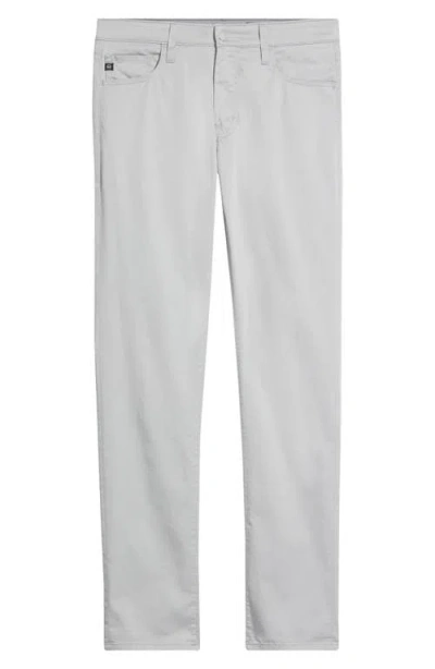 Ag Tellis Slim Fit Twill Pants In Gray