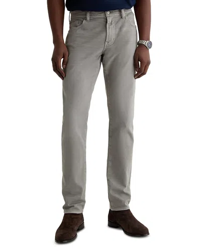 Ag Tellis Slim Straight Jeans In 7 Years Sulfur Gray In Silver