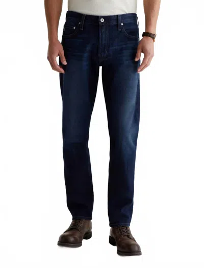 Ag Tellis Slim Straight Fit Jeans In Seven Years Sulfur Cobalt Club In Blue