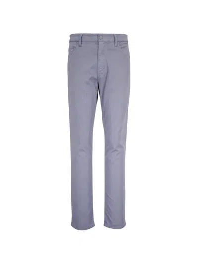Ag Tellis Straight-leg Trousers In Blue