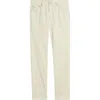 Ag Tellis Stretch Sateen Modern Slim Pants In White