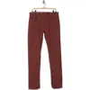Ag Tellis Stretch Sateen Modern Slim Pants In Brown