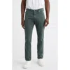 Ag Tellis Stretch Sateen Modern Slim Pants In Green