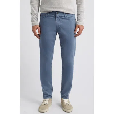 Ag Tellis Stretch Sateen Modern Slim Pants In Blue