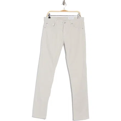 Ag Tellis Stretch Sateen Modern Slim Pants In Fade To Graye