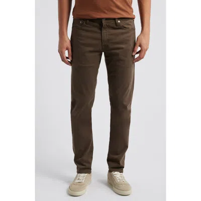 Ag Tellis Stretch Sateen Modern Slim Pants In Rich Espresso