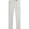 Ag Tellis Stretch Sateen Modern Slim Pants In White