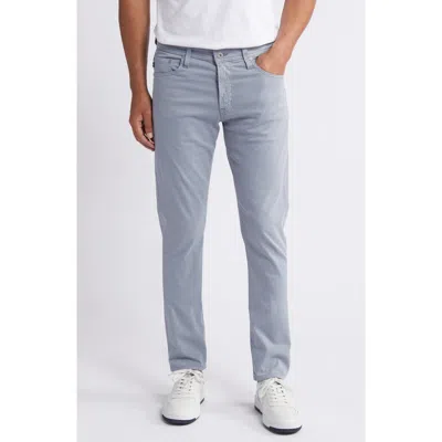 Ag Tellis Stretch Sateen Modern Slim Pants In Soft Sky