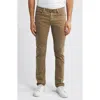 Ag Tellis Sud Modern Slim Fit Stretch Twill Pants In Sulfur Cedarwood
