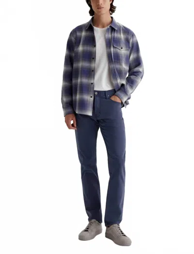 Ag Tellis Sud Pant In Pacific Midnight In Blue
