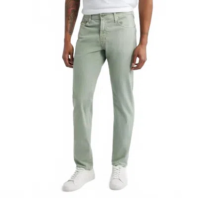 Ag Tellis Sud Pant In Sulfur Matcha Latte In Green