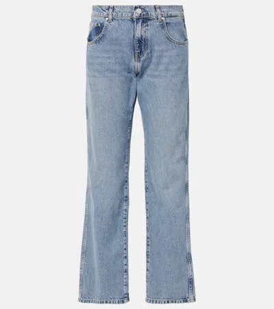 Ag Tenerife Straight Jeans In Blue