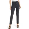 Ag The Alexxis Slim Straight Leg Jeans In 3 Years Sulfur Black