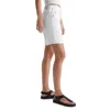 Ag Ex-boyfriend Slouchy Denim Shorts In White