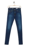 Ag The Farrah High Waist Skinny Jeans In 5 Years Greenstone