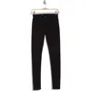 Ag The Farrah High Waist Skinny Jeans In Opulent Black