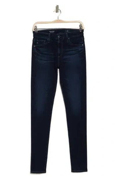 Ag The Farrah High Waist Skinny Jeans In Plaza