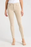 Ag The Farrah High Waist Velvet Jeans In Spun Wool