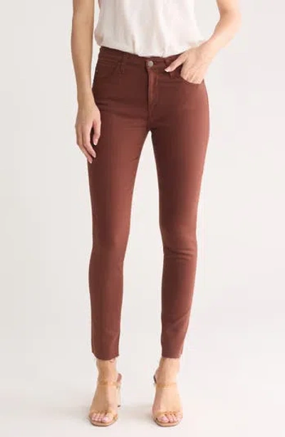 Ag The Legging Ankle Super Skinny Jeans In Dark Walnut