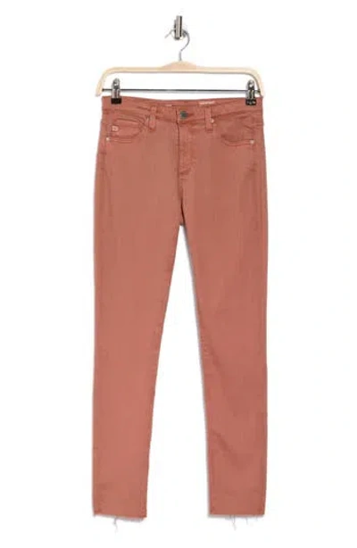 Ag The Legging Ankle Super Skinny Jeans In Sulfur Canyon Clay