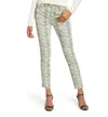 Ag Mari High Waist Slim Straight Leg Jeans In Multi