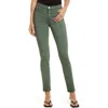 Ag 'the Prima' Cigarette Leg Skinny Jeans In Sulfur Green Lake