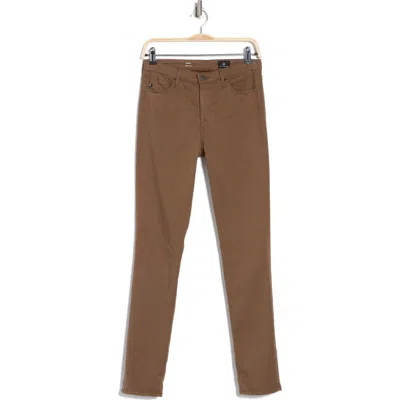 Ag 'the Prima' Cigarette Leg Skinny Jeans In Wild Truffle