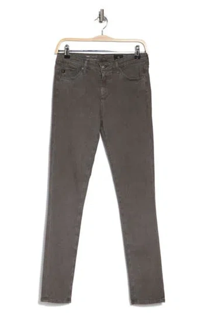 Ag The Prima Skinny Jeans In Sulfur Smoke Grey