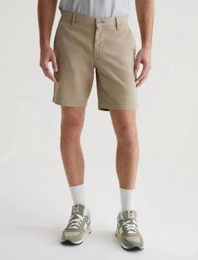 Ag The Wanderer Short In Dry Dust In Khaki