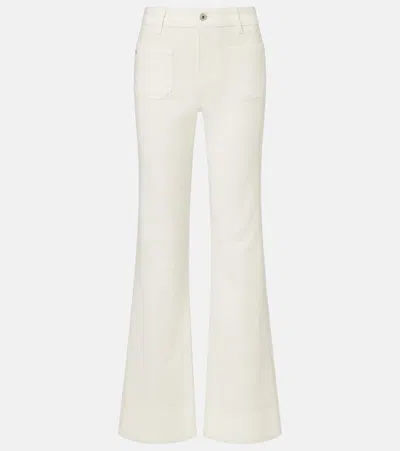 Ag Vicky Flared Jeans In White