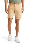 Ag Wanderer 8.5-inch Stretch Cotton Chino Shorts In Neutral