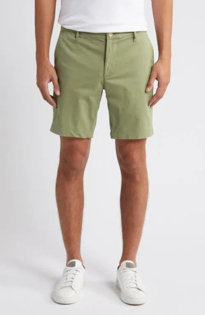 Ag Wanderer 8.5-inch Stretch Cotton Chino Shorts In Bonsai Tree