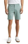 Ag Wanderer 8.5-inch Stretch Cotton Chino Shorts In Misty Surf