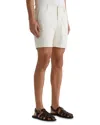 Ag Wanderer 8.5 Stretch Cotton Shorts In Coconut Milk