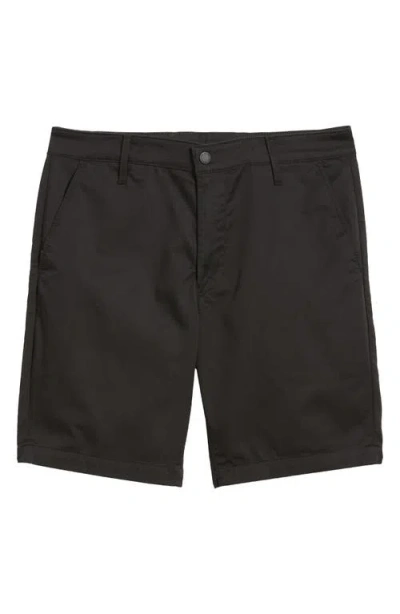Ag Wanderer Commuter Performance Shorts In True Black