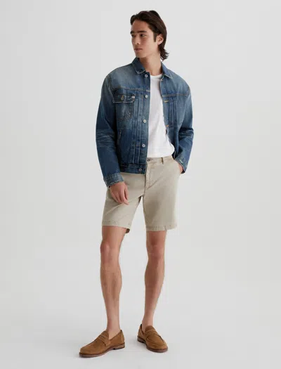 Ag Wanderer Short In Sulfur Coastal Pebble