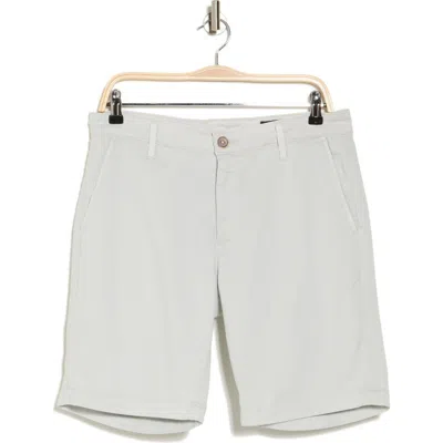 Ag Wanderer Slim Fit Chino Shorts In Sulfur French Grey